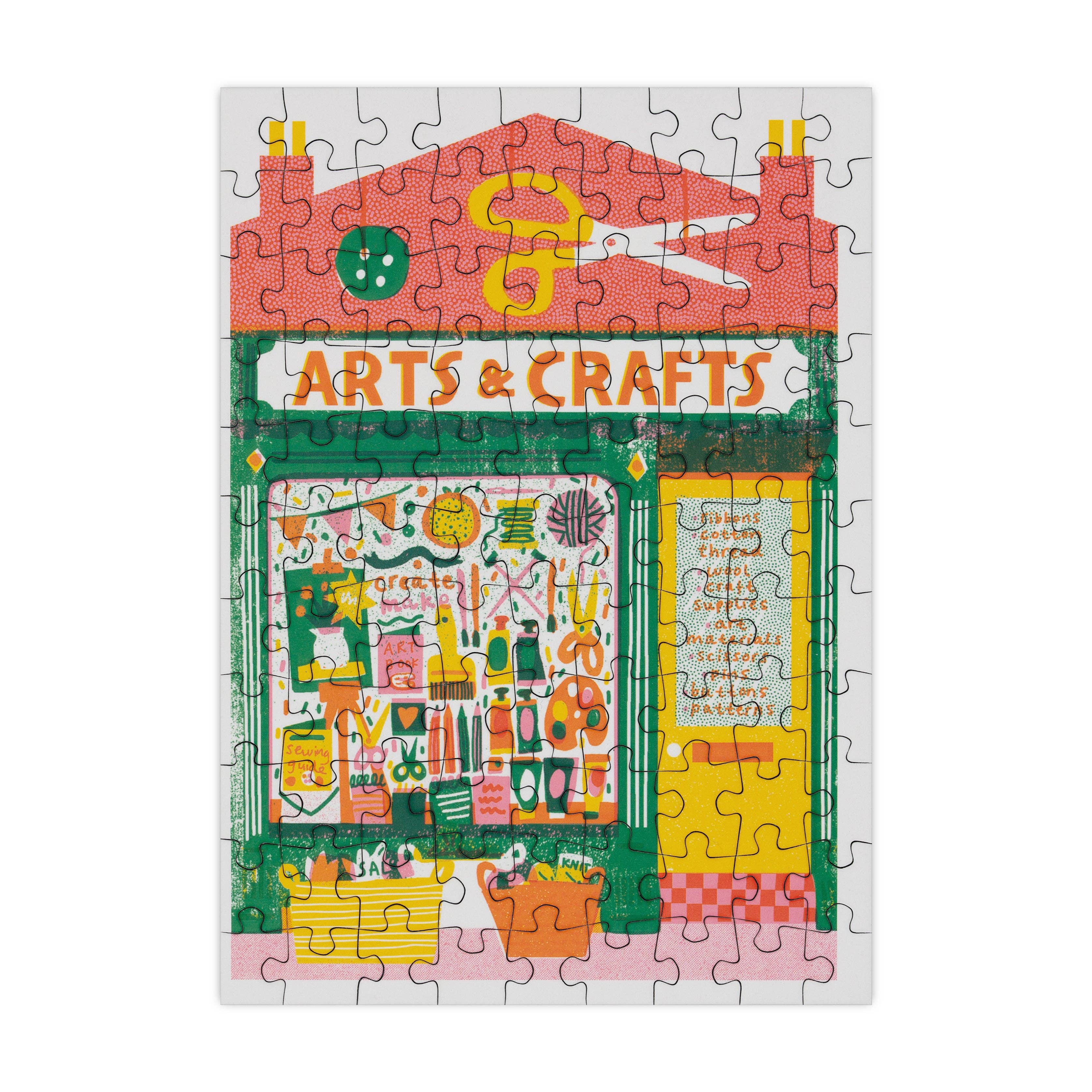 Arts & Craft Shop Mini Jigsaw Puzzle