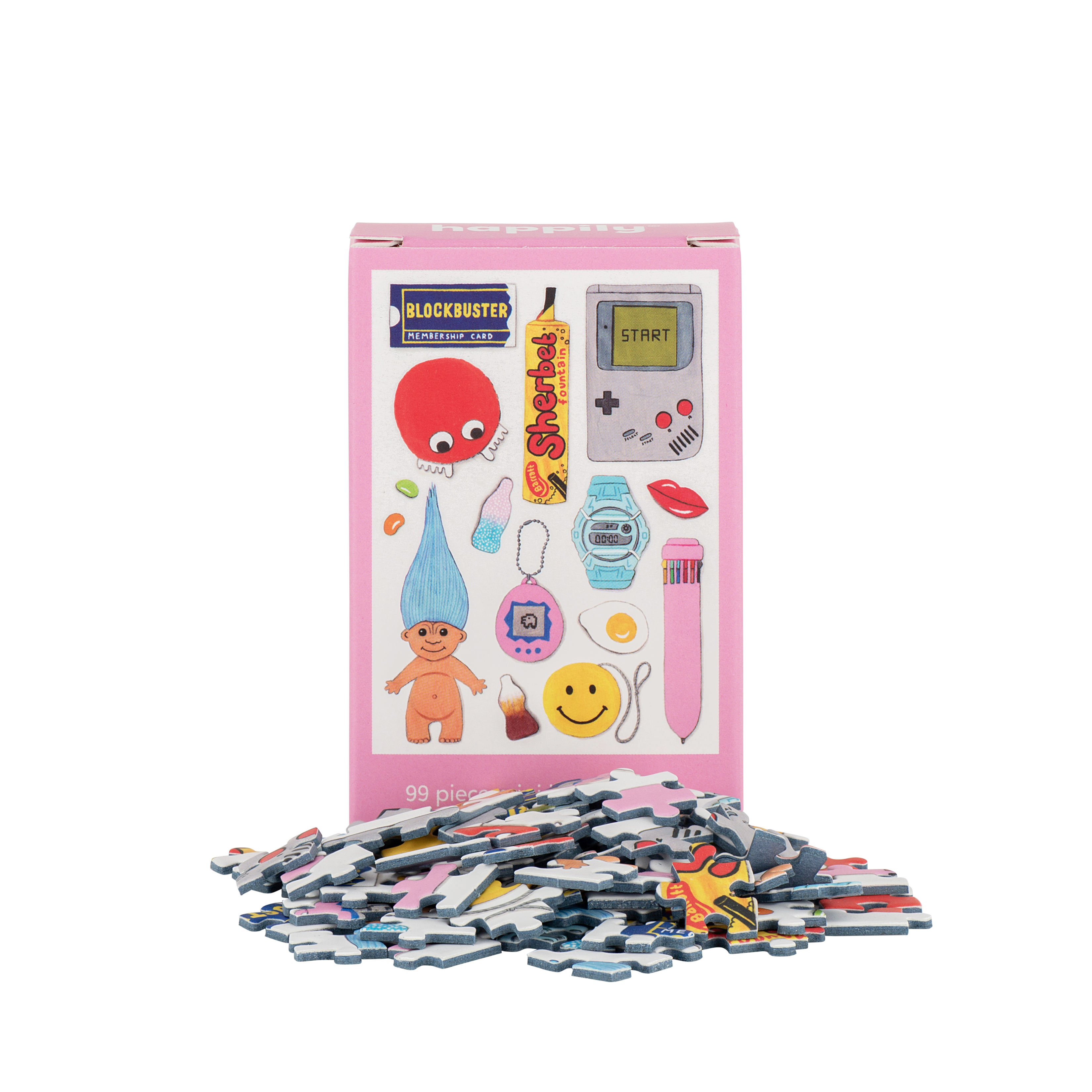 Retro 90's - 99 Piece Mini Jigsaw Puzzle