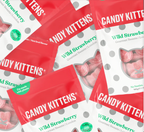 Candy Kittens Sweets Wild Strawberry 140g