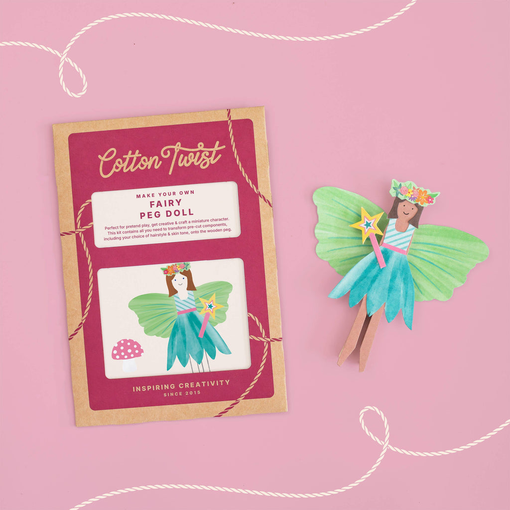 Make Your Own Fairy Peg Doll