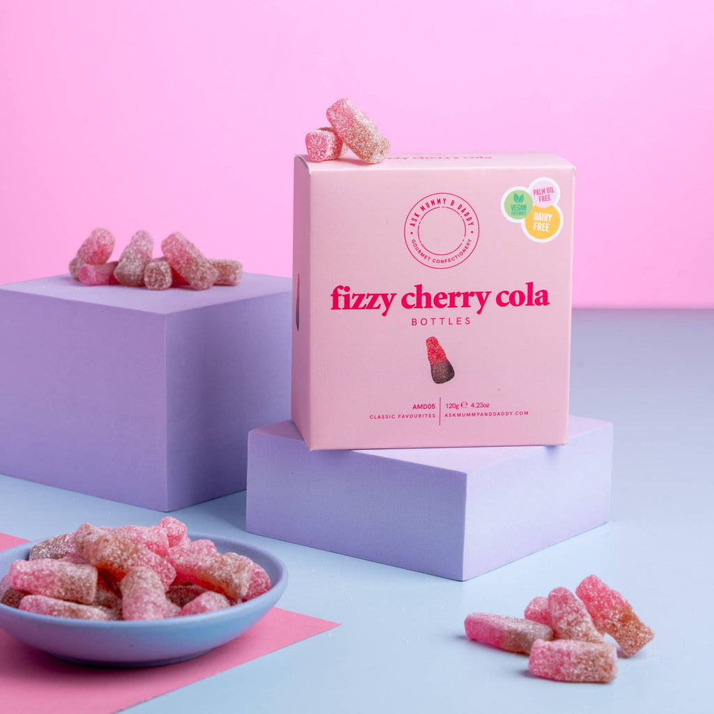 Fizzy Cherry Cola Bottles Box