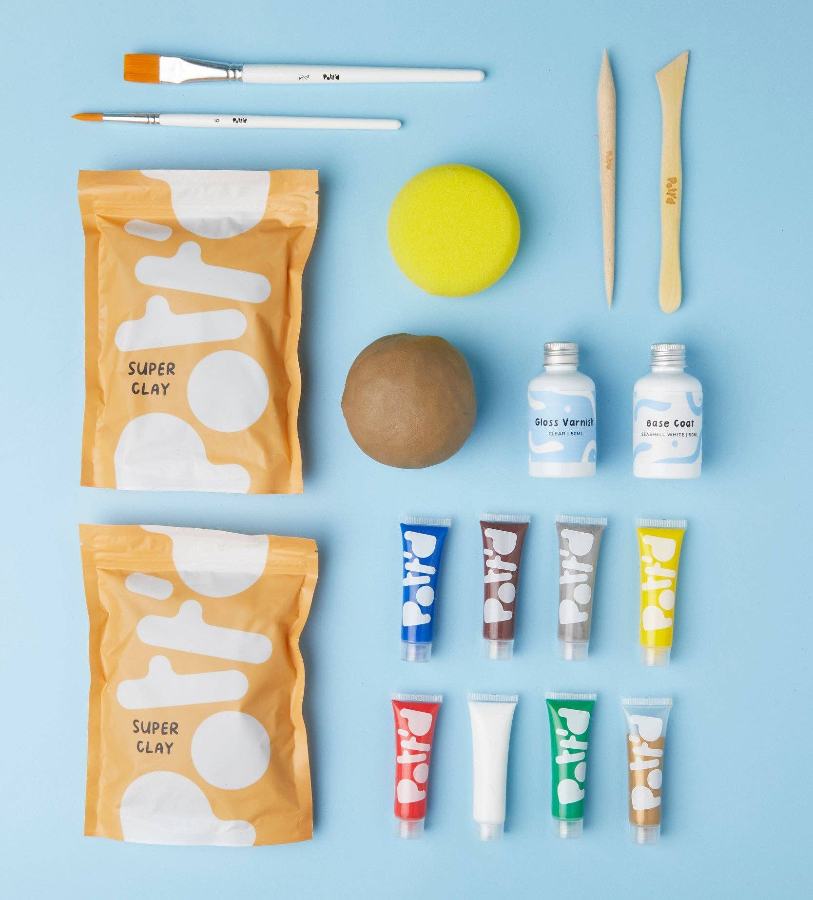 Playfully Clayful: 3-in-1 Games Kit