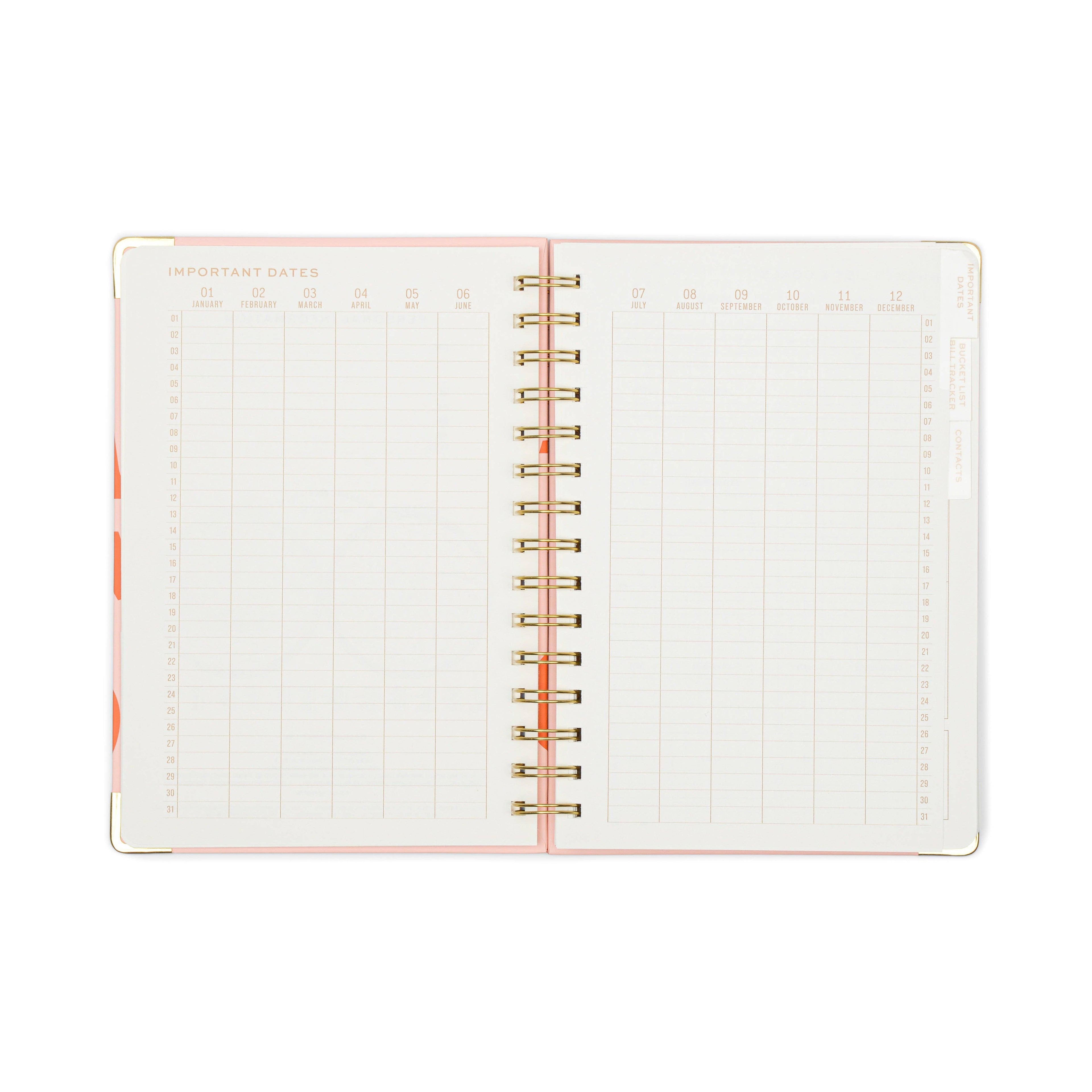 Plans Hardback Planner by DesignWorks Inc