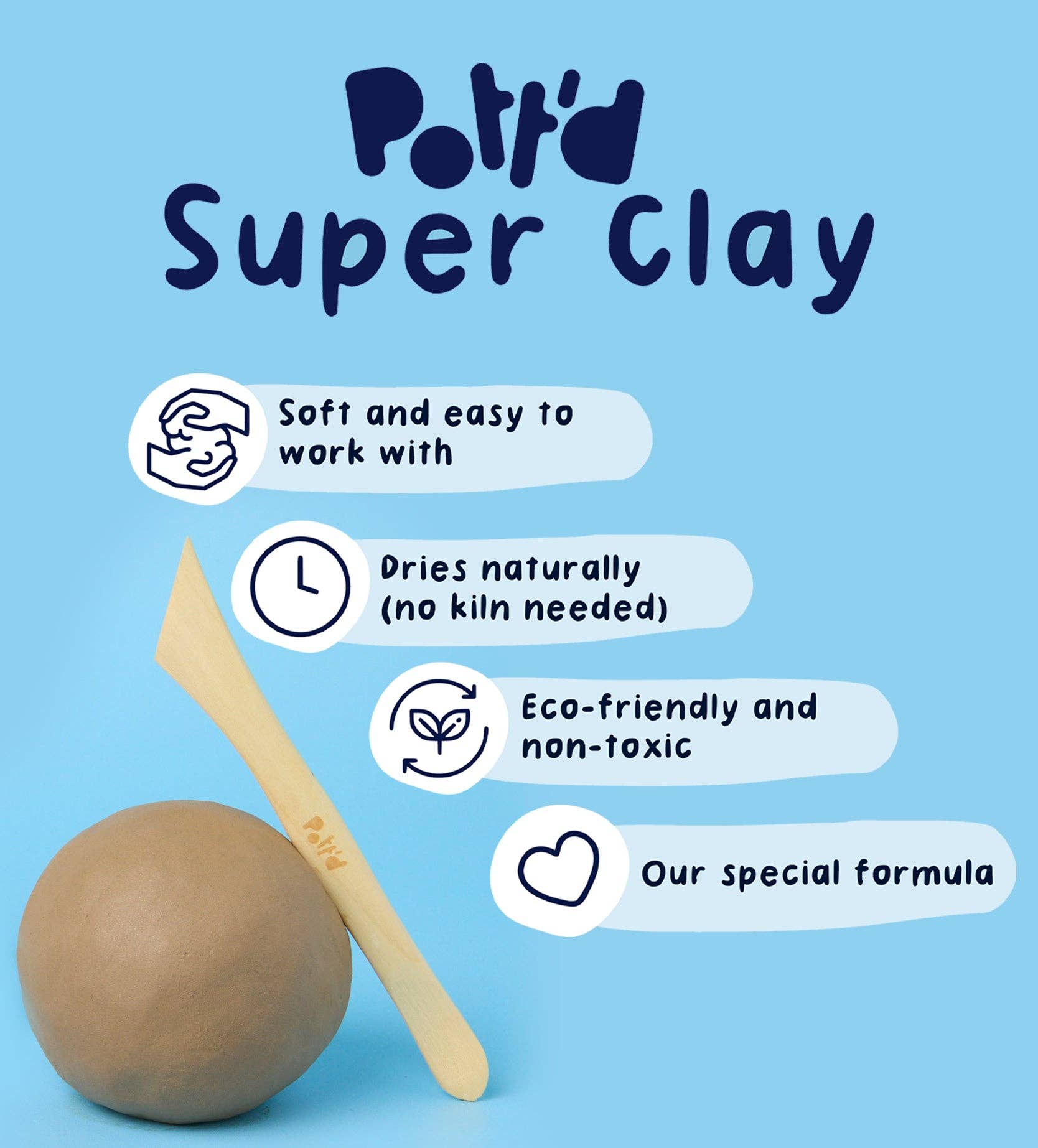 Playfully Clayful: 3-in-1 Games Kit