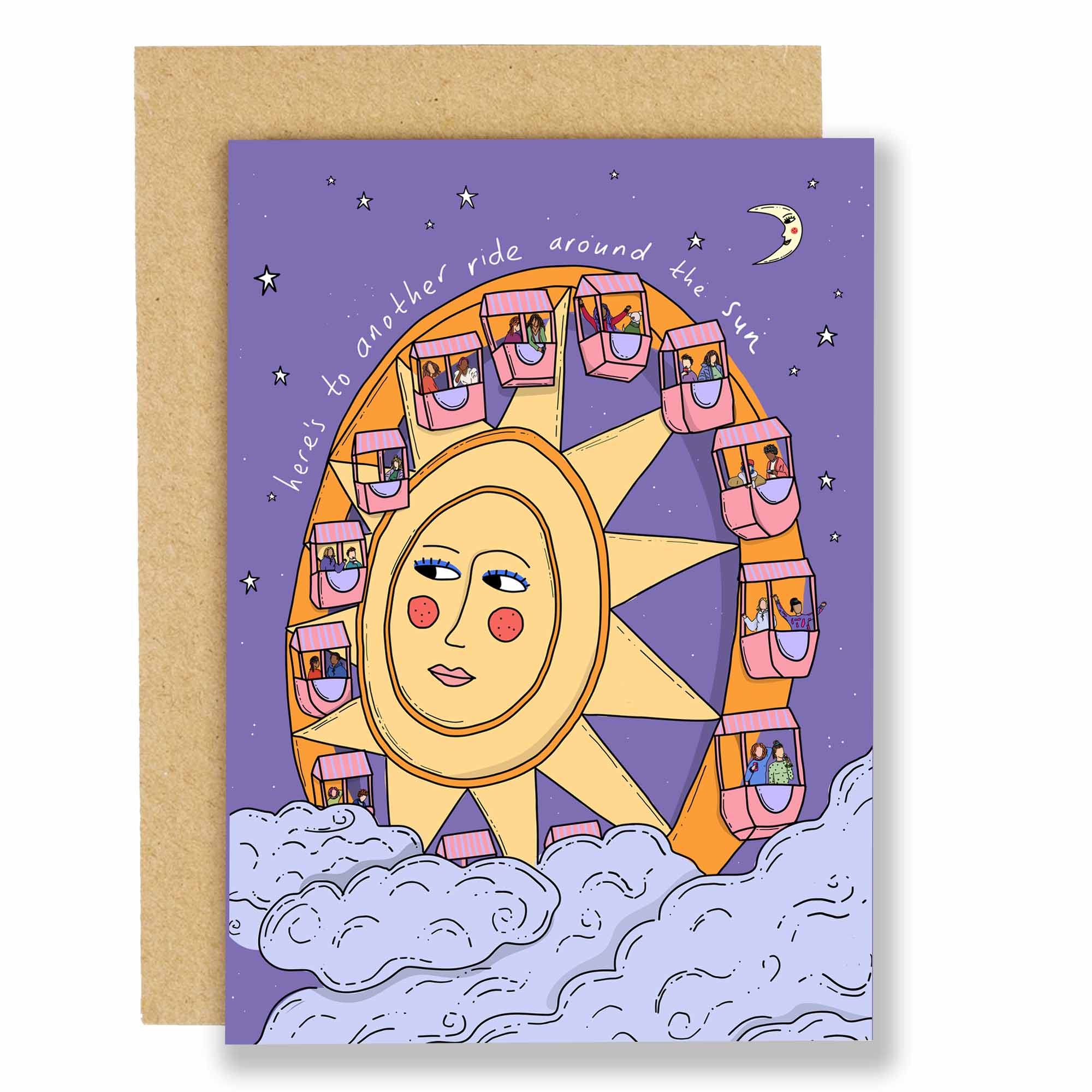 Another Ride Around the Sun – Birthday Card