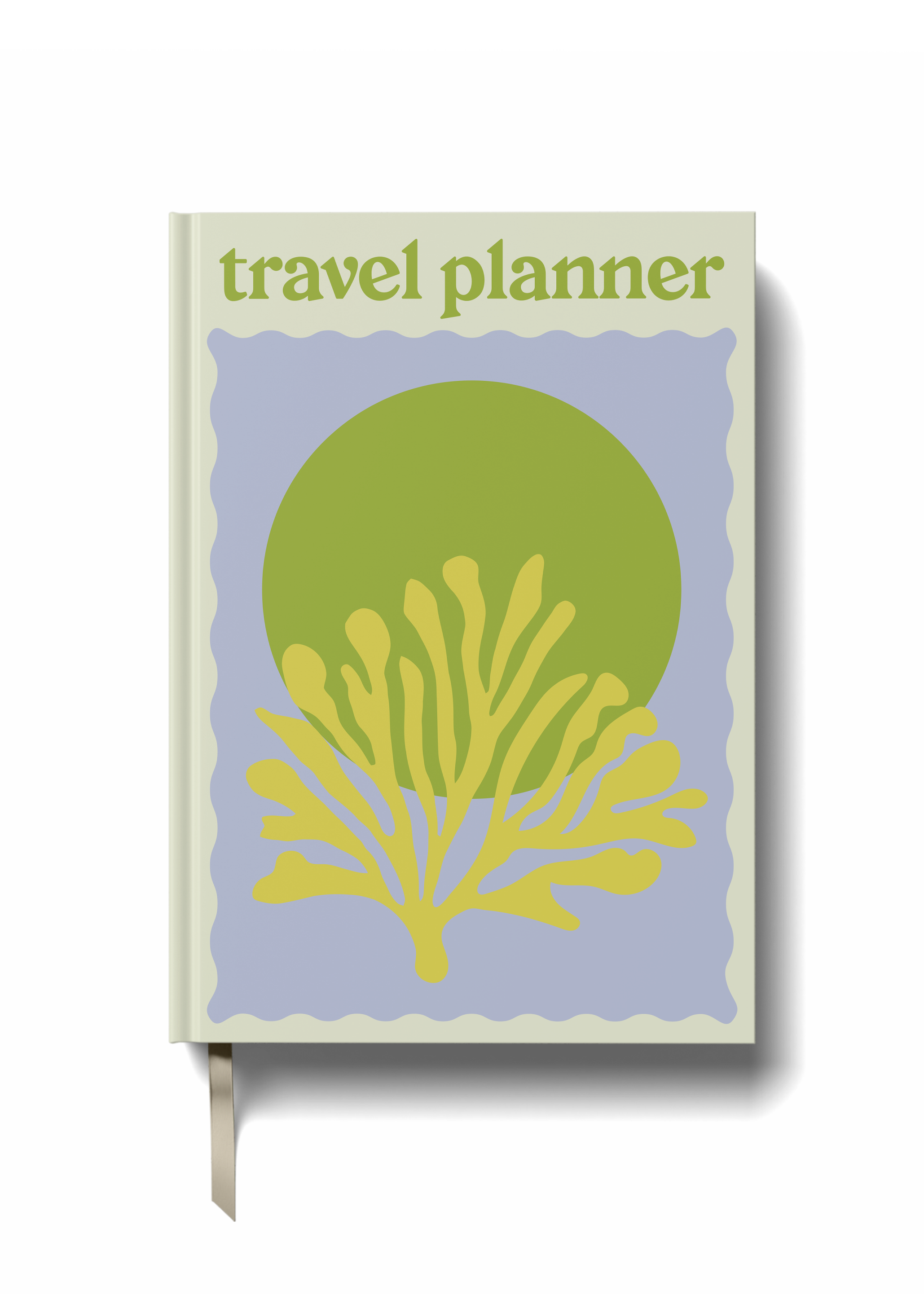 Travel Planner Guided Journal | Plan 7 Holidays | Coral
