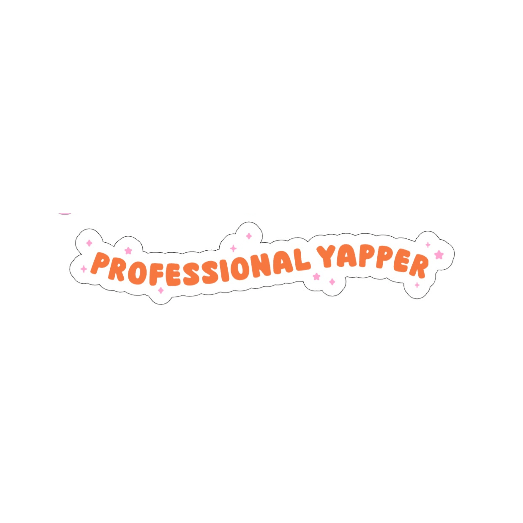 Professional Yapper Sticker