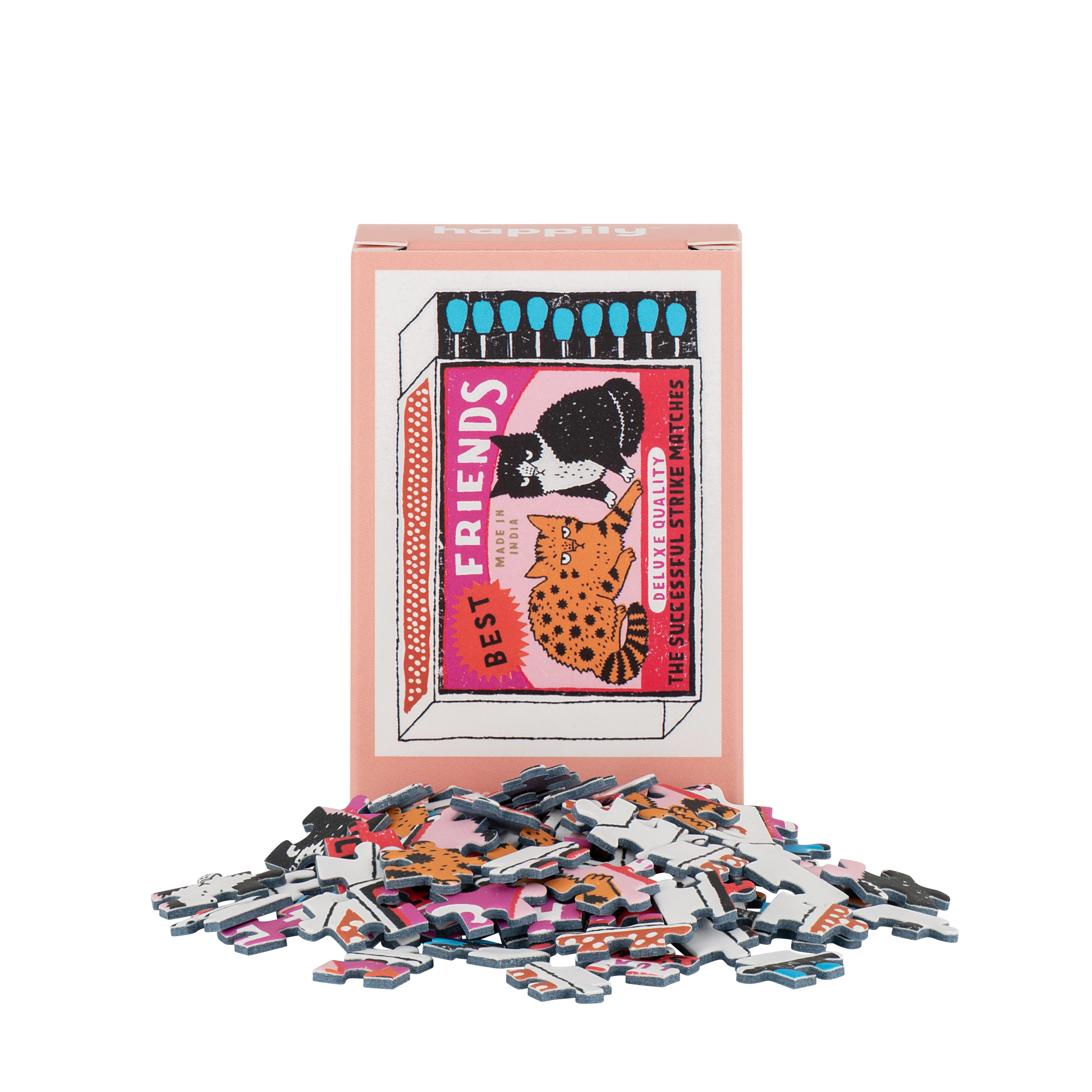 Matches - 99 Piece Mini Cat Jigsaw Puzzle