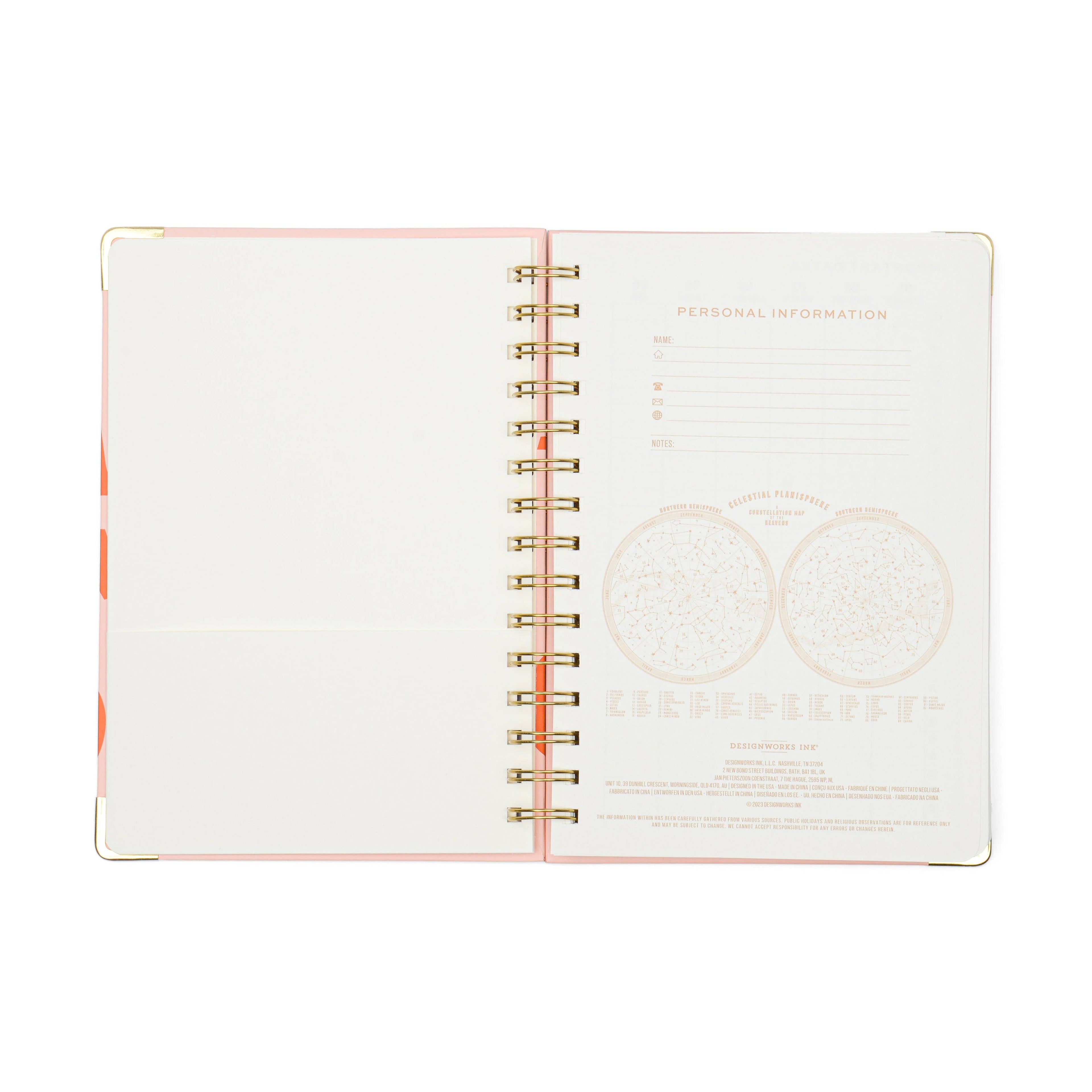 Plans Hardback Planner by DesignWorks Inc